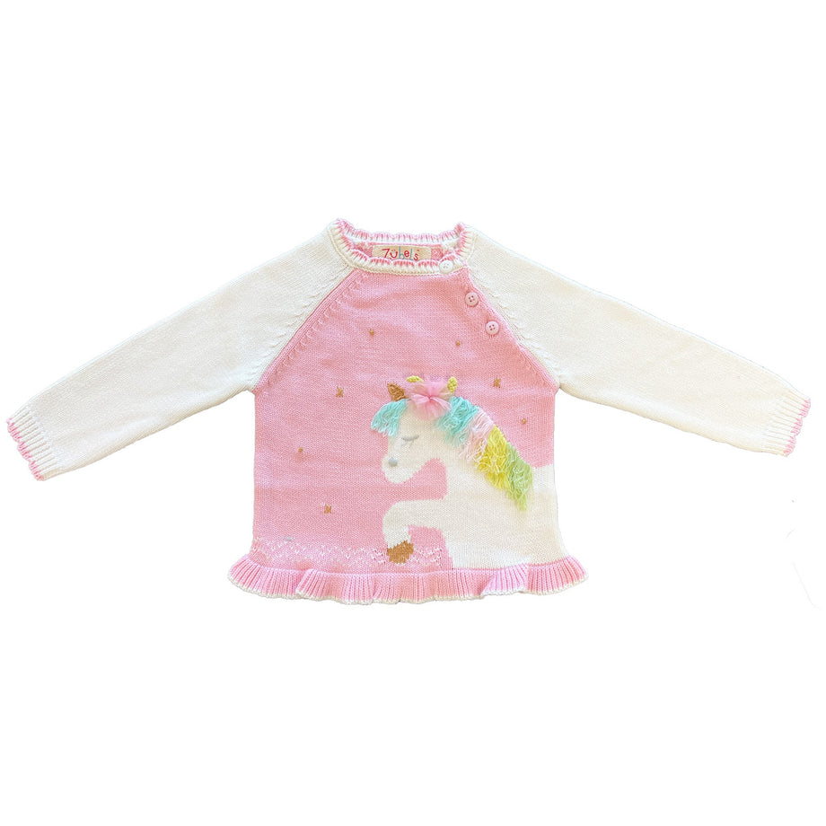 Baby unicorn sweater best sale