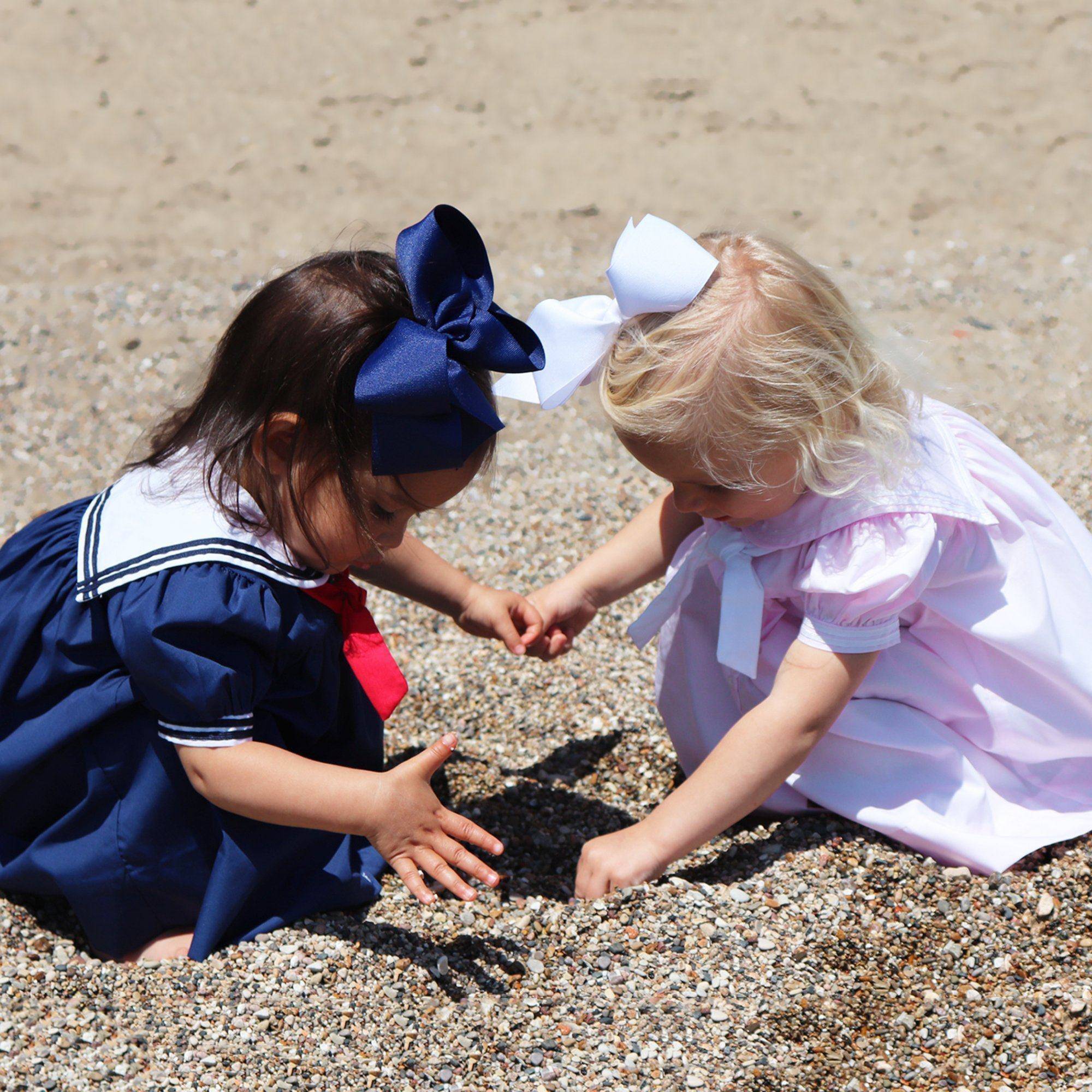 Girls sales nautical dress